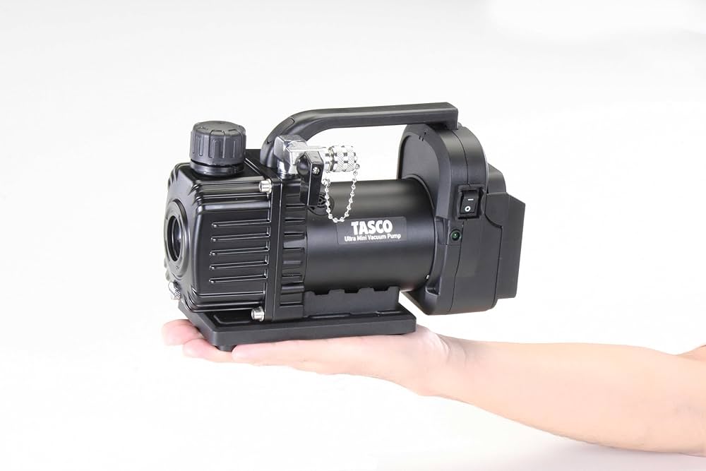 Amazon | イチネンTASCO TA150ZM-1 ﾃﾞｭｱﾙ型ｳﾙﾄﾗﾐﾆ真空ﾎﾟﾝﾌﾟ | プーラ